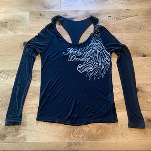 Harley-Davidson Long Sleeve Shirt, Holiday Collection, Medium